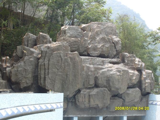 水泥假山/塑石假山制作報價圖片