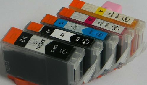 供應(yīng)佳能IP6700D打印機(jī)五色兼容墨盒5BK