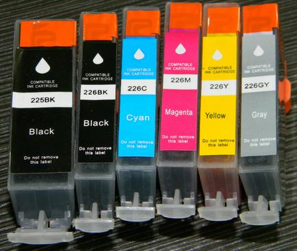 供應(yīng)日本打印機(jī)墨盒BCI-325B帶芯片墨盒