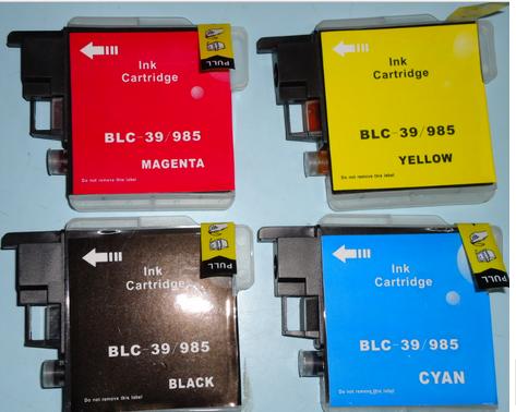 供應(yīng)全新兼容四色兄弟墨盒LC975墨盒