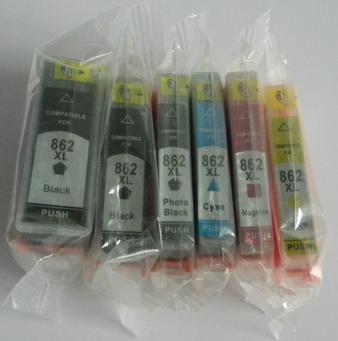 供應(yīng)全新HP862XL五色兼容墨盒