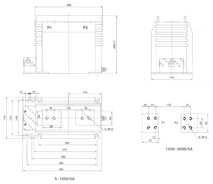 供應(yīng)LZZBJ12-1O-175B-2S電流互感器福州直銷價格