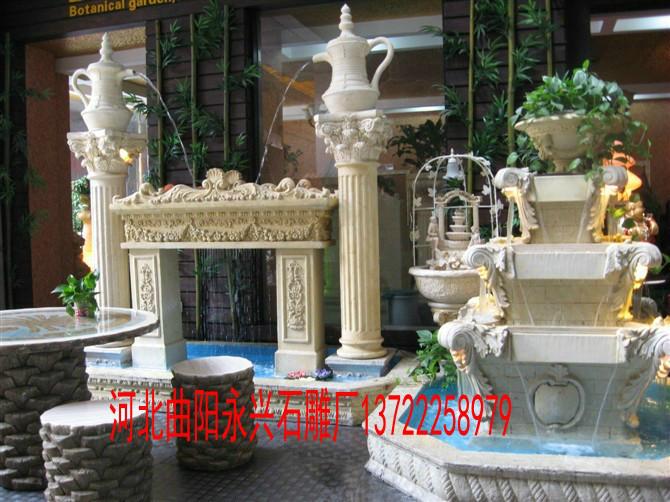 供應專業(yè)生產設計壁爐河北曲陽永興石雕公司