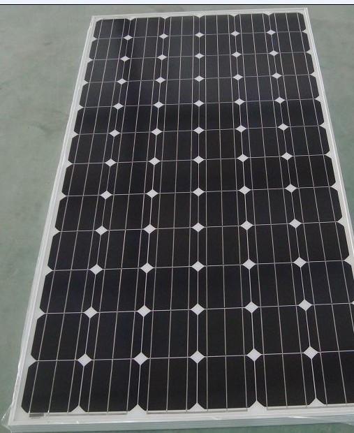 供應(yīng)190W單晶太陽能電池板，單晶硅太陽能電池板