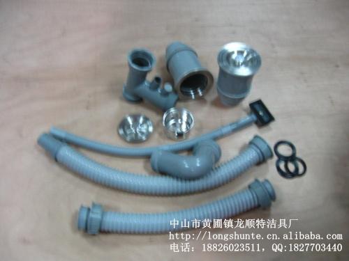 供應(yīng)龍順特110直管防臭不銹鋼落水器