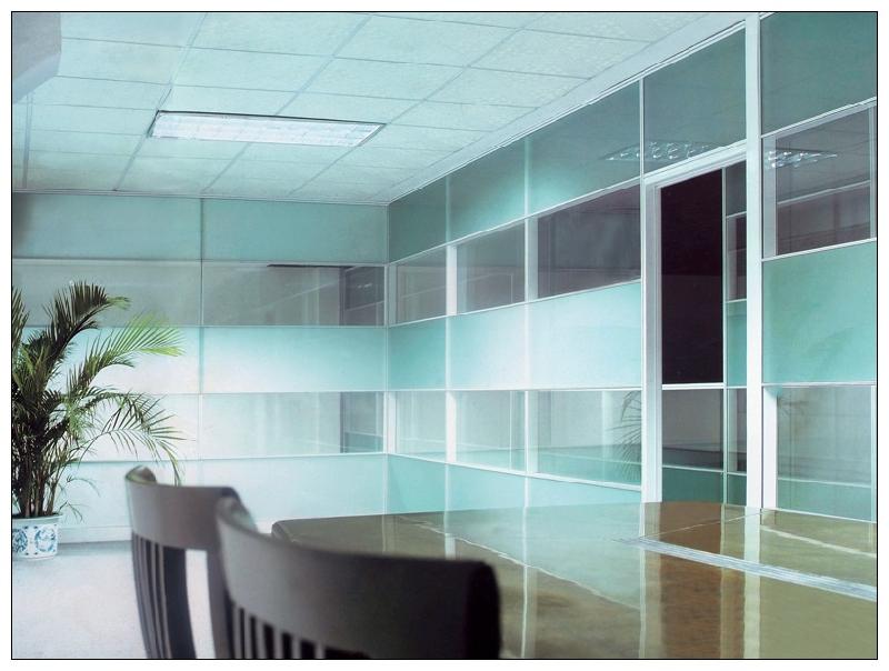 供應大量供應半成品辦公玻璃隔墻