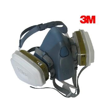 供应正品3M7502防毒面具 喷漆防毒口罩 3M防毒面具7502图片