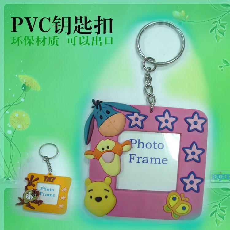 PVC钥匙扣生产厂家艺高工艺品厂图片