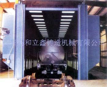 QJC機車車輛拋丸清理機圖片