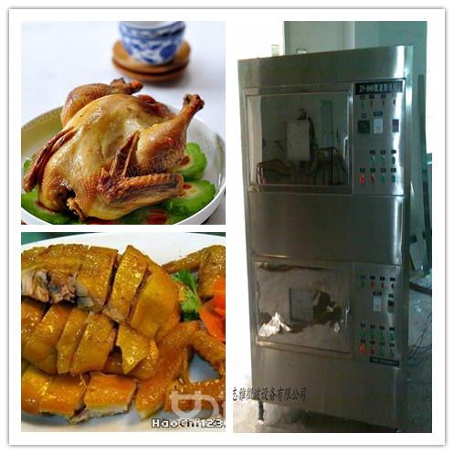 東江鹽焗雞微波烘烤設(shè)備圖片