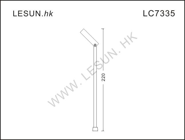 深圳市LED珠宝店立式射灯LC7335厂家