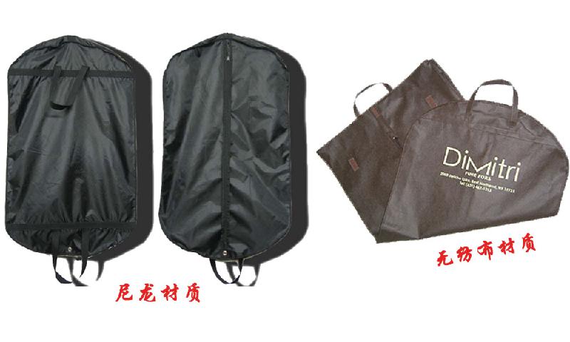 供應(yīng)服裝防塵袋  簡(jiǎn)單防水 可折疊拉鏈開口掛衣袋 可印LOGO 1000個(gè)起訂