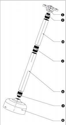 供應博世VEZ-A4-PWVEZ-400系列桿裝支架
