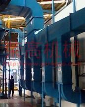 供應粵豐牌刮板式噴砂房