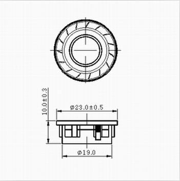 供應23mm音響喇叭音響喇叭