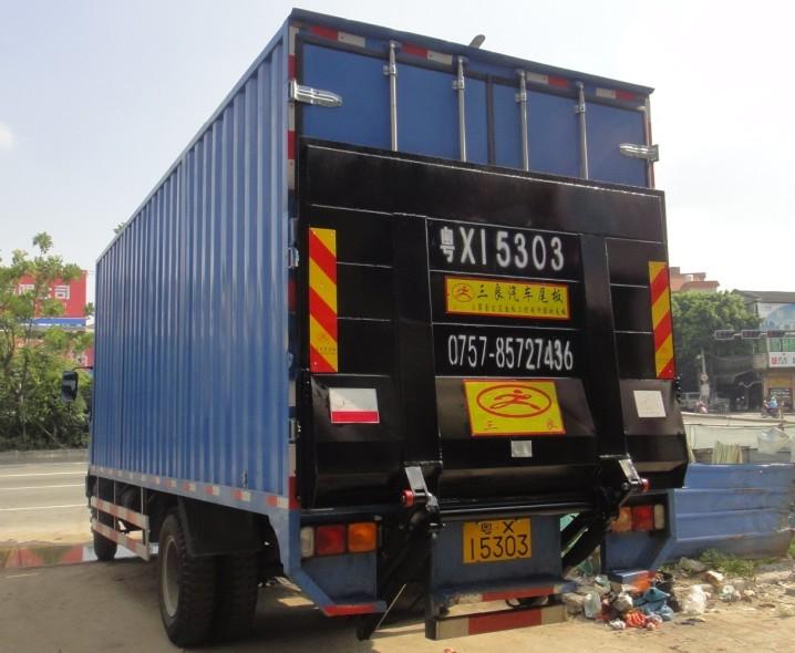 供應(yīng)丹灶五十鈴汽車尾板制造商，禪城貨車尾板廠家