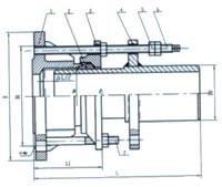 郑州市B2F型双法兰松套限位伸缩接头厂家恒泰低价销售（B2F型双法兰松套限位伸缩接头）欢迎订购