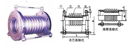 恒泰专业制造  不锈钢减震波纹补偿器图片