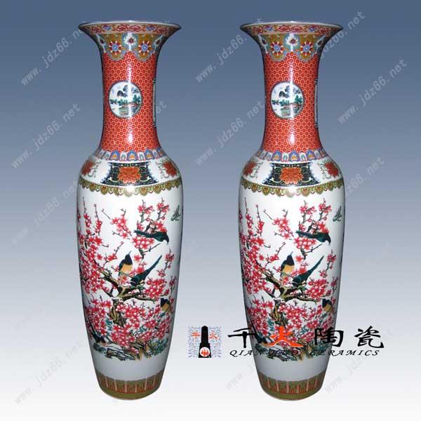 供應(yīng)粉彩陶瓷大花瓶 陶瓷大花瓶批發(fā)