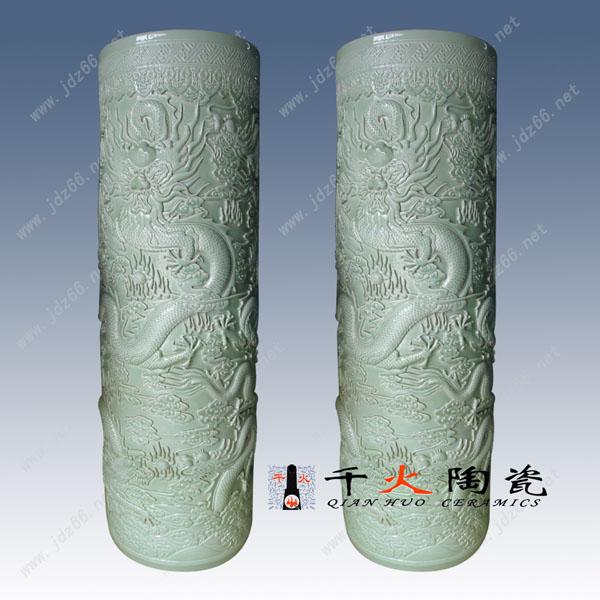 供應(yīng)手工雕刻陶瓷大花瓶 陶瓷大花瓶