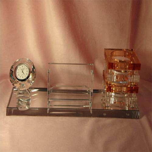 供應廣州水晶辦公用品，廣州水晶三件套，廣州單位紀念品，廣州水晶禮品