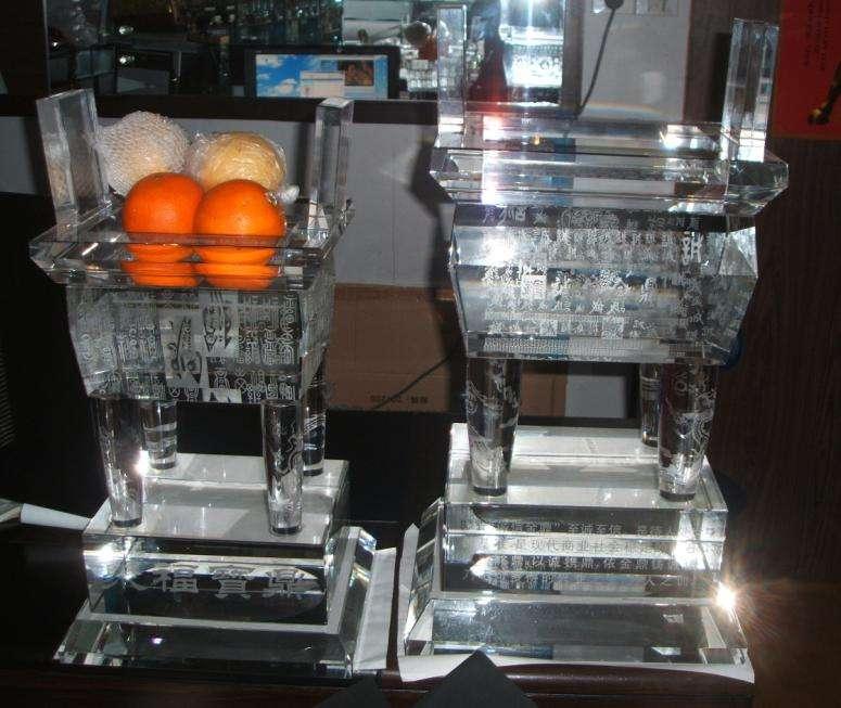 供應(yīng)廣州水晶鼎，誠信禮品，廣州水晶鼎制作，廣州水晶禮品，周年慶典禮品