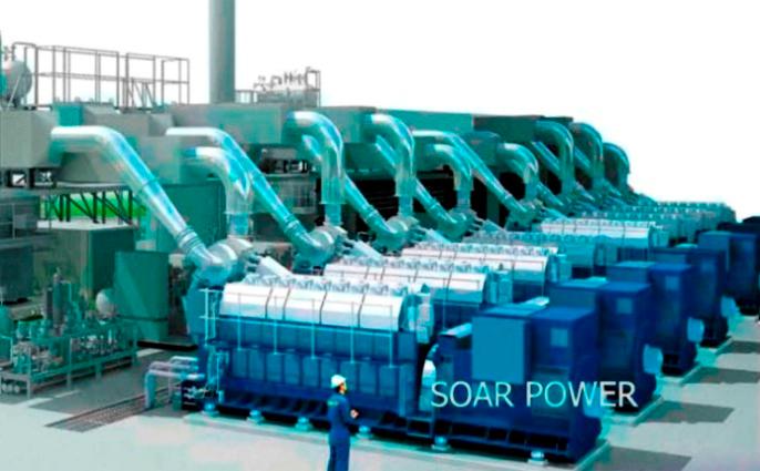 供應現(xiàn)代燃氣發(fā)電機組(2.7MW～25MW)