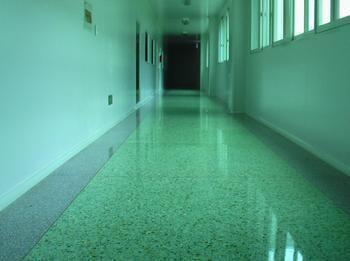 水磨石地面工程