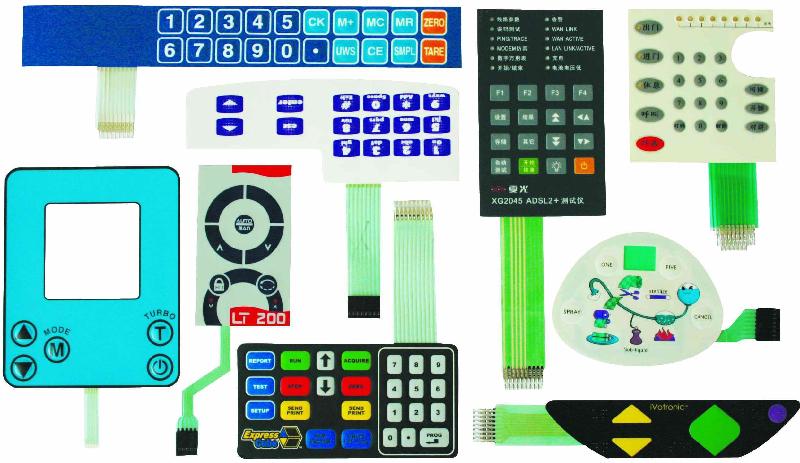 供應(yīng)億光LED薄膜開關(guān)按鍵