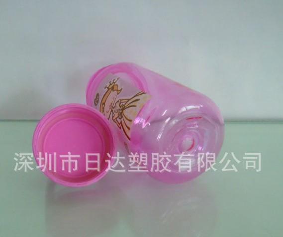 深圳日達供應紅色兒童PC水壺 pc運動水壺 禮品太空水壺