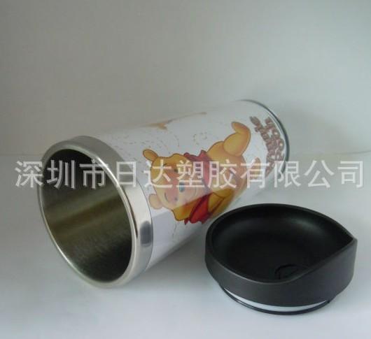 2013新品上市熱銷品--不銹鋼星巴克雙層廣告杯/禮品杯/*茶水杯