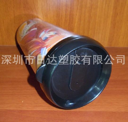 供應(yīng)動(dòng)漫美女系列雙巴克廣告杯 時(shí)尚星巴克風(fēng)咖啡杯