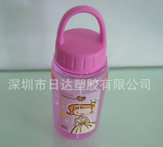 深圳日達供應紅色兒童PC水壺 pc運動水壺 禮品太空水壺