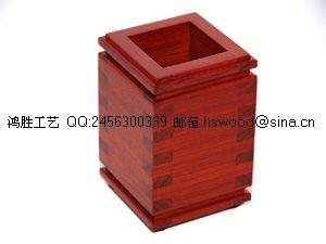 供應(yīng)花梨木筆筒