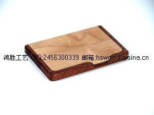 廣告名片盒 拼木名片盒 *名片盒
