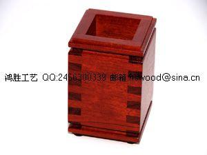 供應(yīng)花梨木筆筒