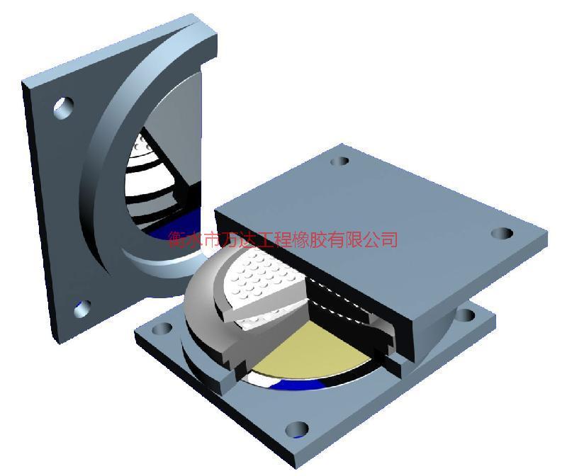 供应上海价格最低的抗震支座减震支座厂 【建筑抗震支座】 【减震支座】图片