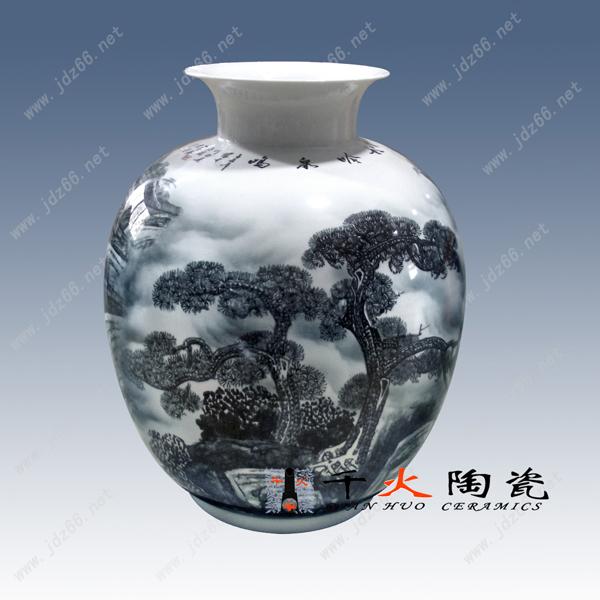 景德鎮(zhèn)廠家專業(yè)定制手繪陶瓷花瓶