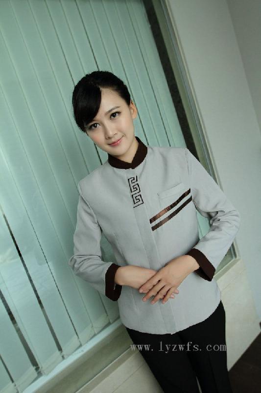 淄博志偉服飾保潔工作服職業(yè)裝圖片