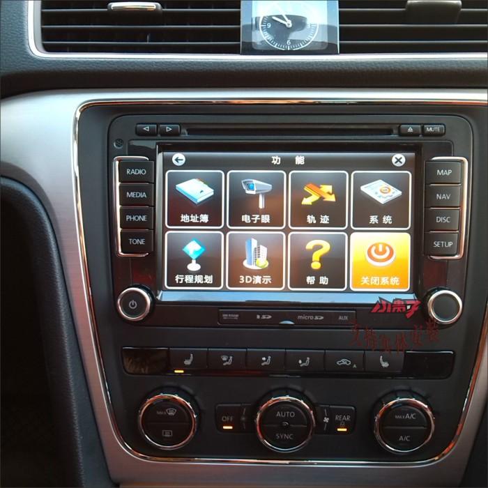 供應(yīng)西安德賽西威裝帕薩特導(dǎo)航 德賽西威NAV230裝車效果圖