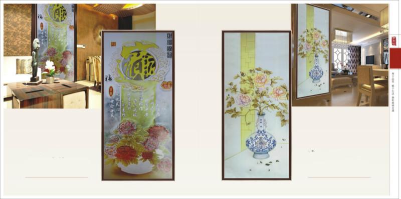 廣州紅興供應(yīng)各種中式歐式背景隔斷玄關(guān)藝術(shù)玻璃*的生產(chǎn)廠家
