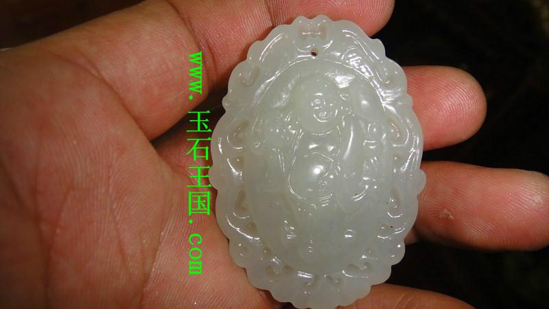 籽料彌勒佛圖片
