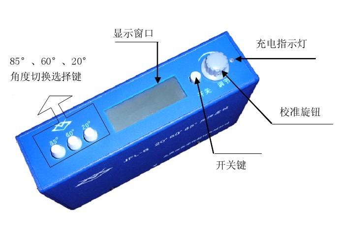 供应JFL-BZ20°60°85°智能型光泽度计