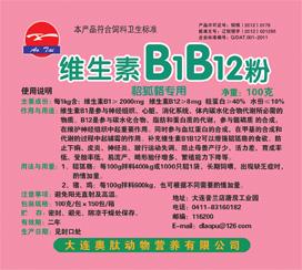 维生素B1B12粉图片