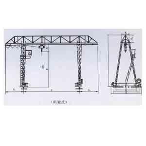 供應(yīng)MH型電動葫蘆門式起重機（花架式）