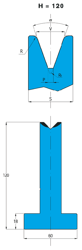 常州爱克折弯机模具图片