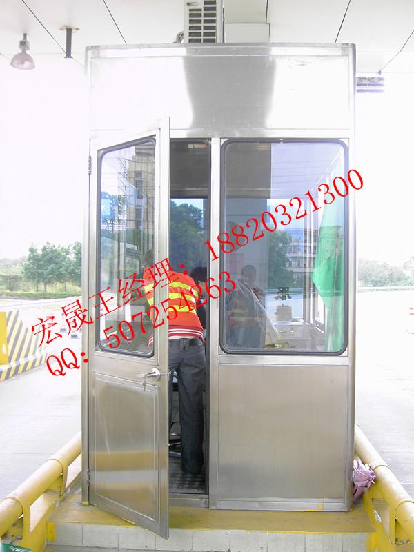 四川不銹鋼收費亭圖片