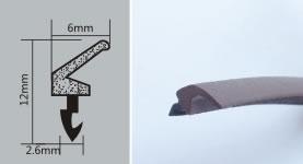 供應(yīng)常州木門密封條防撞條，常州密封條價格，無錫密封條廠家