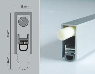 供应暗装自动门底条、挡门条、挡虫条、自动门底密封条