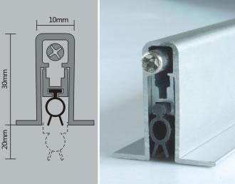 供應(yīng)自動(dòng)升降門低條，套裝門門低條，門低自動(dòng)密封裝置